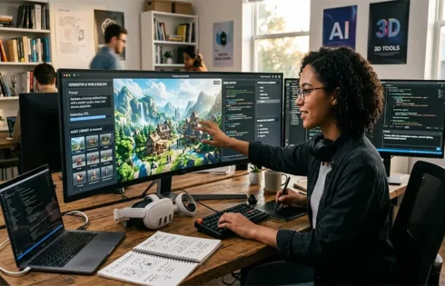 How to Build Interactive Virtual Worlds Using Generative AI Tools